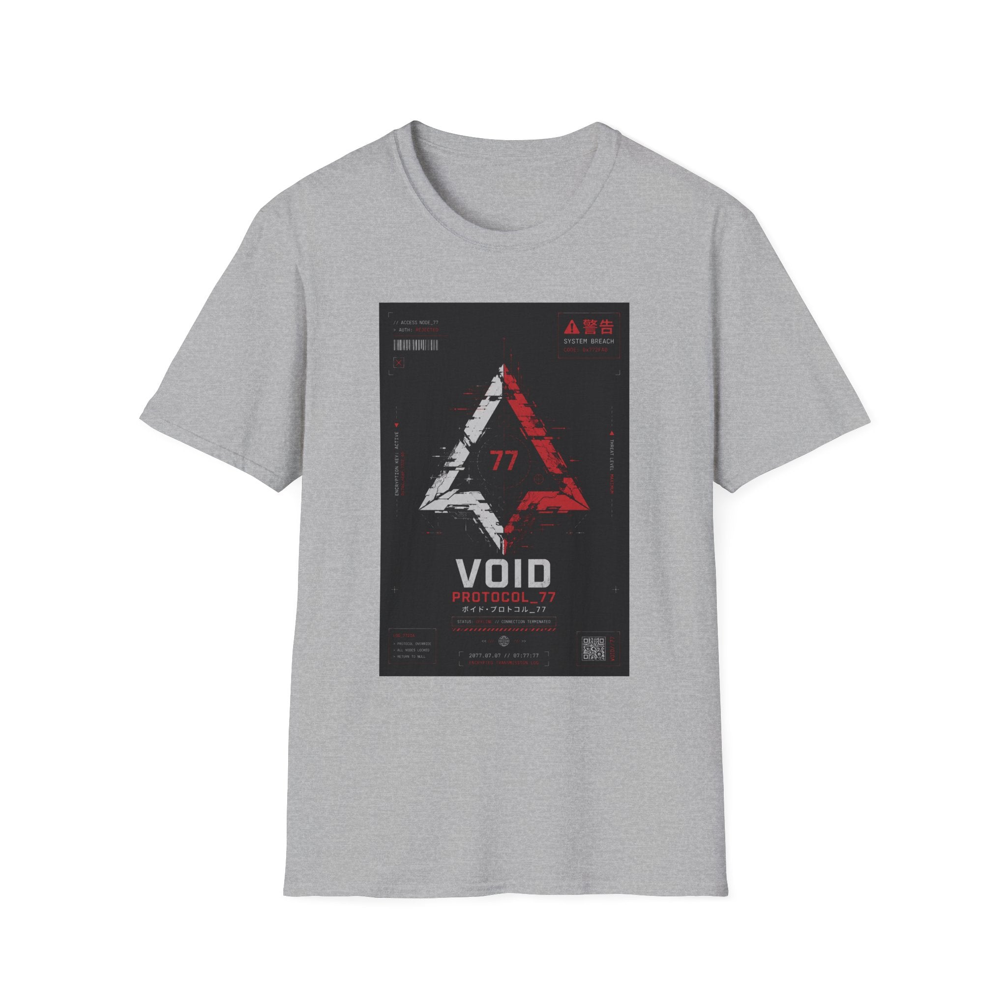 Fragmented protocol breach alert T-Shirt