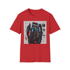 Neon exodus in a dystopian future T-Shirt