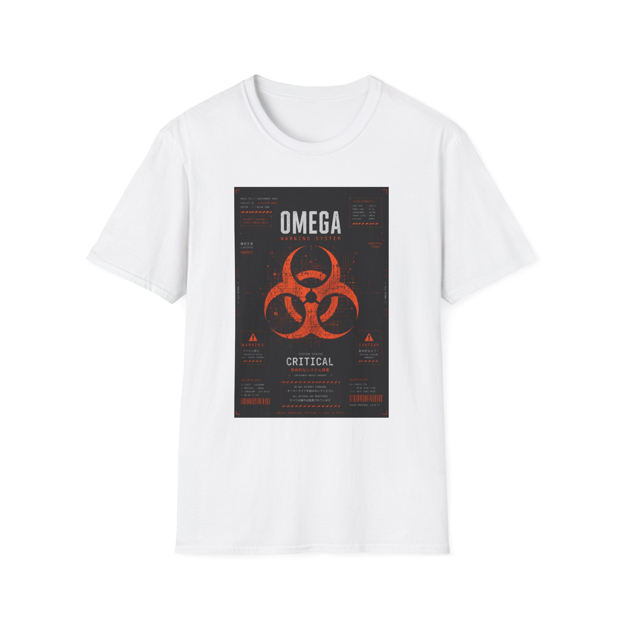 Containment breach warning system alert T-Shirt