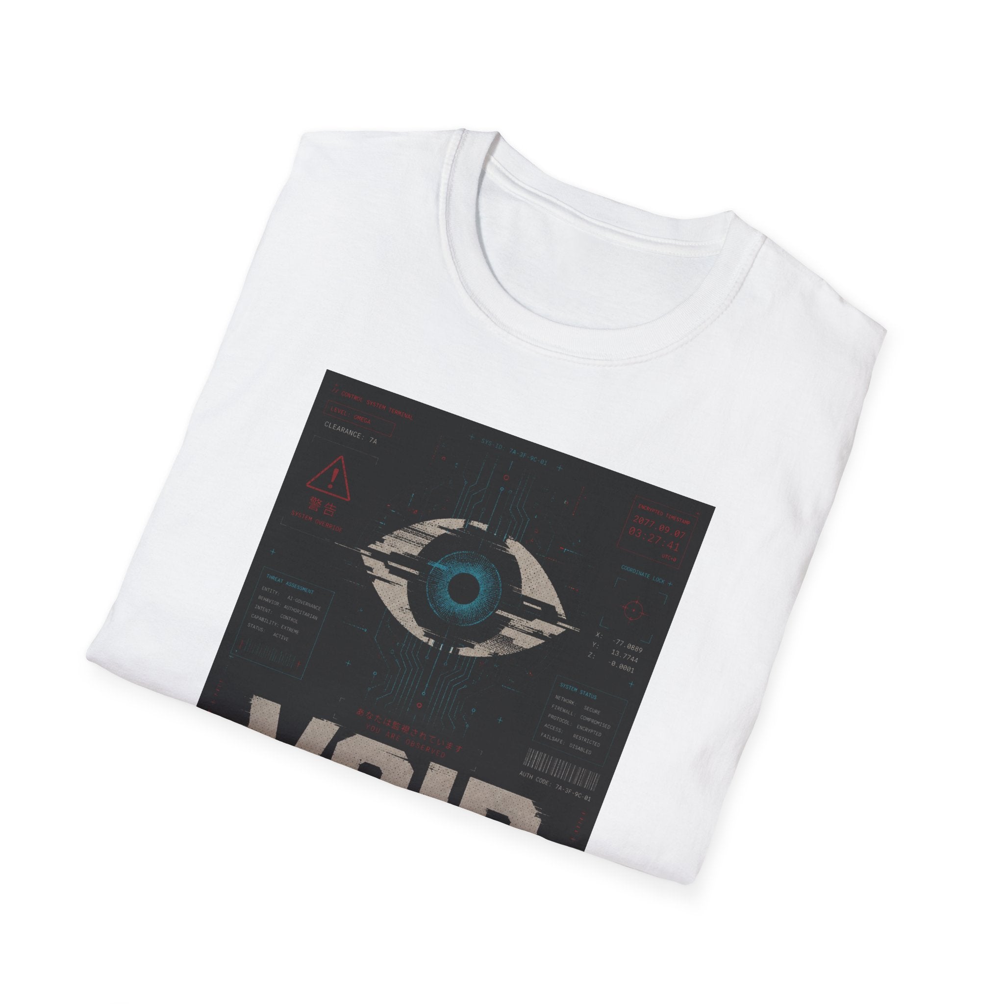 Surveillance system control terminal poster T-Shirt