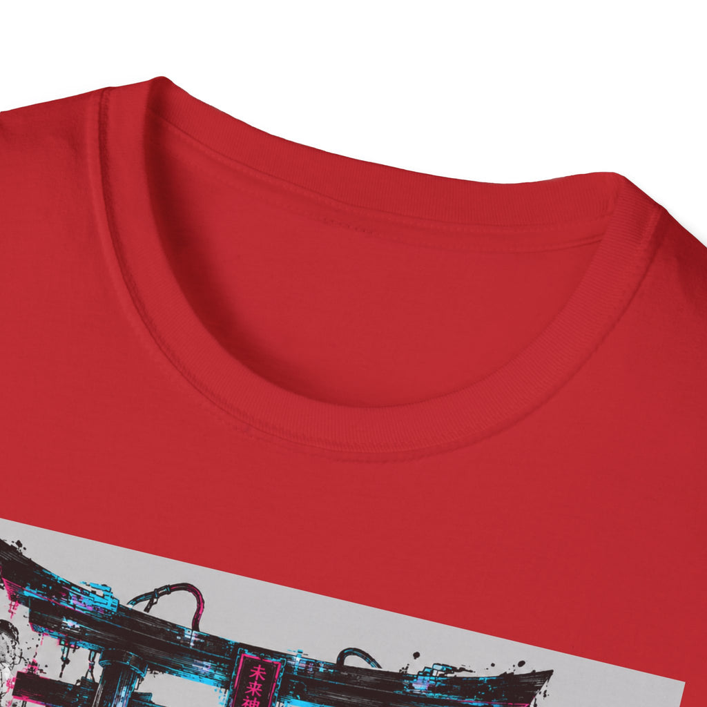 Neon ronin in a digital world T-Shirt