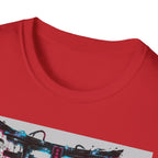 Neon ronin in a digital world T-Shirt