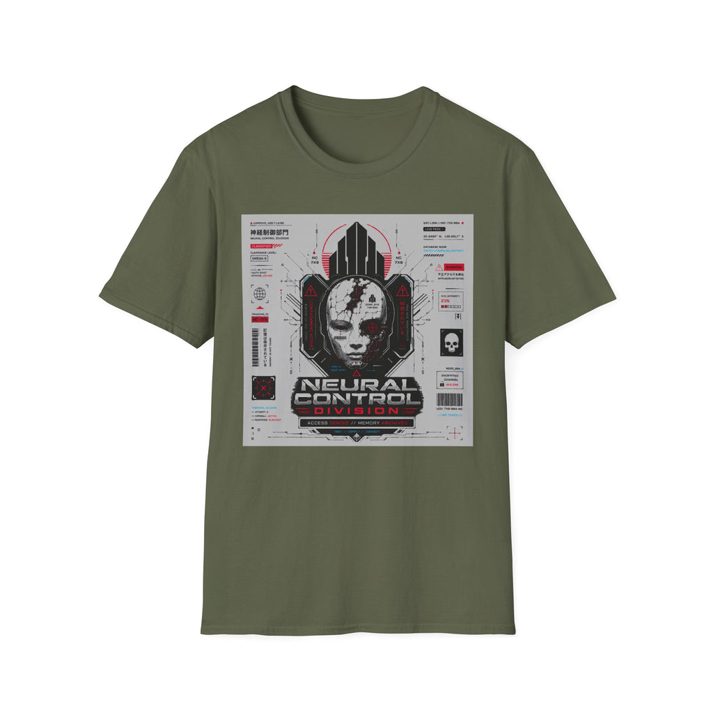 Neural control system interface design T-Shirt