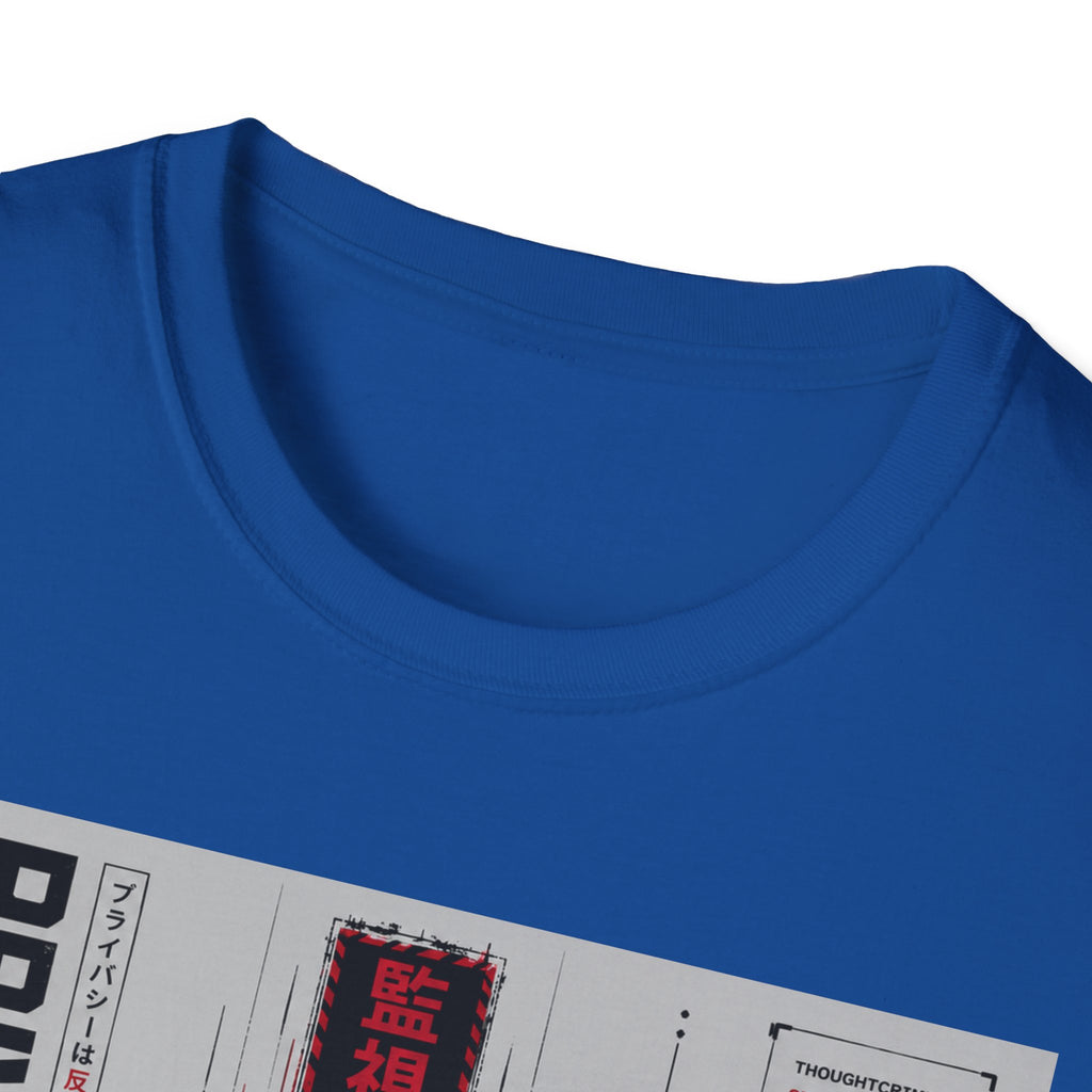 Surveillance society: Anonymous rebellion poster T-Shirt