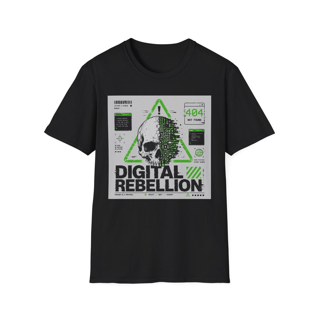 Digital rebellion: break the code T-Shirt