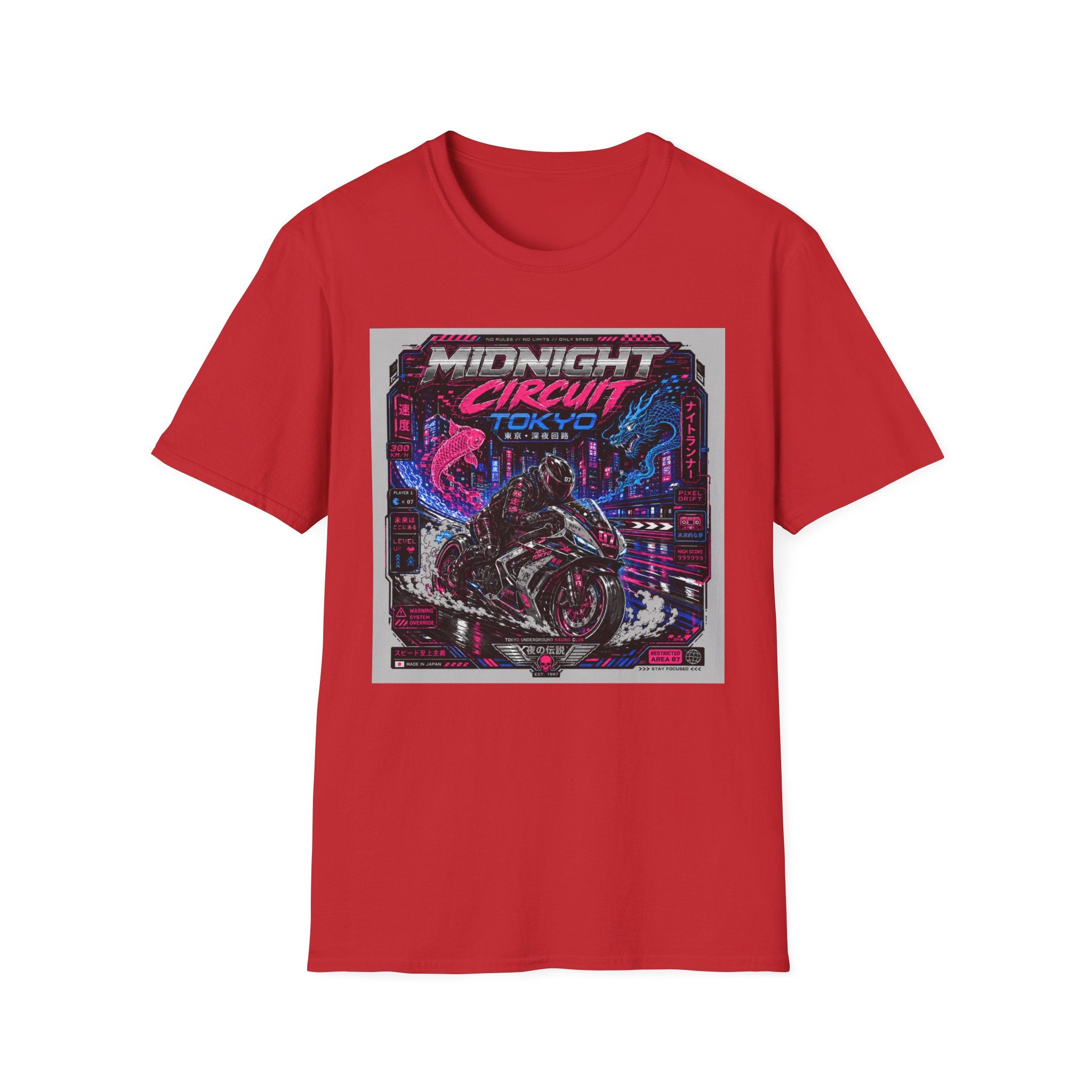 Midnight circuit. Tokyo street racing. T-Shirt