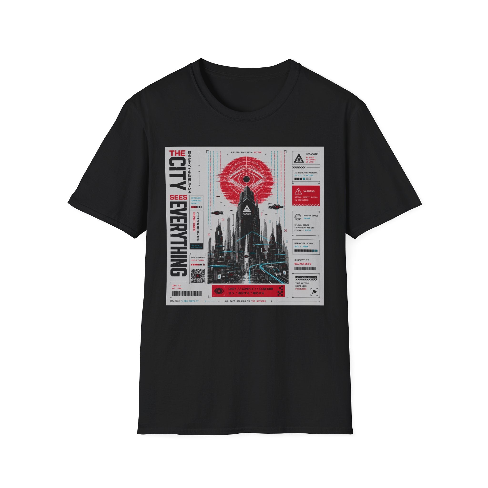 The city sees everything T-Shirt