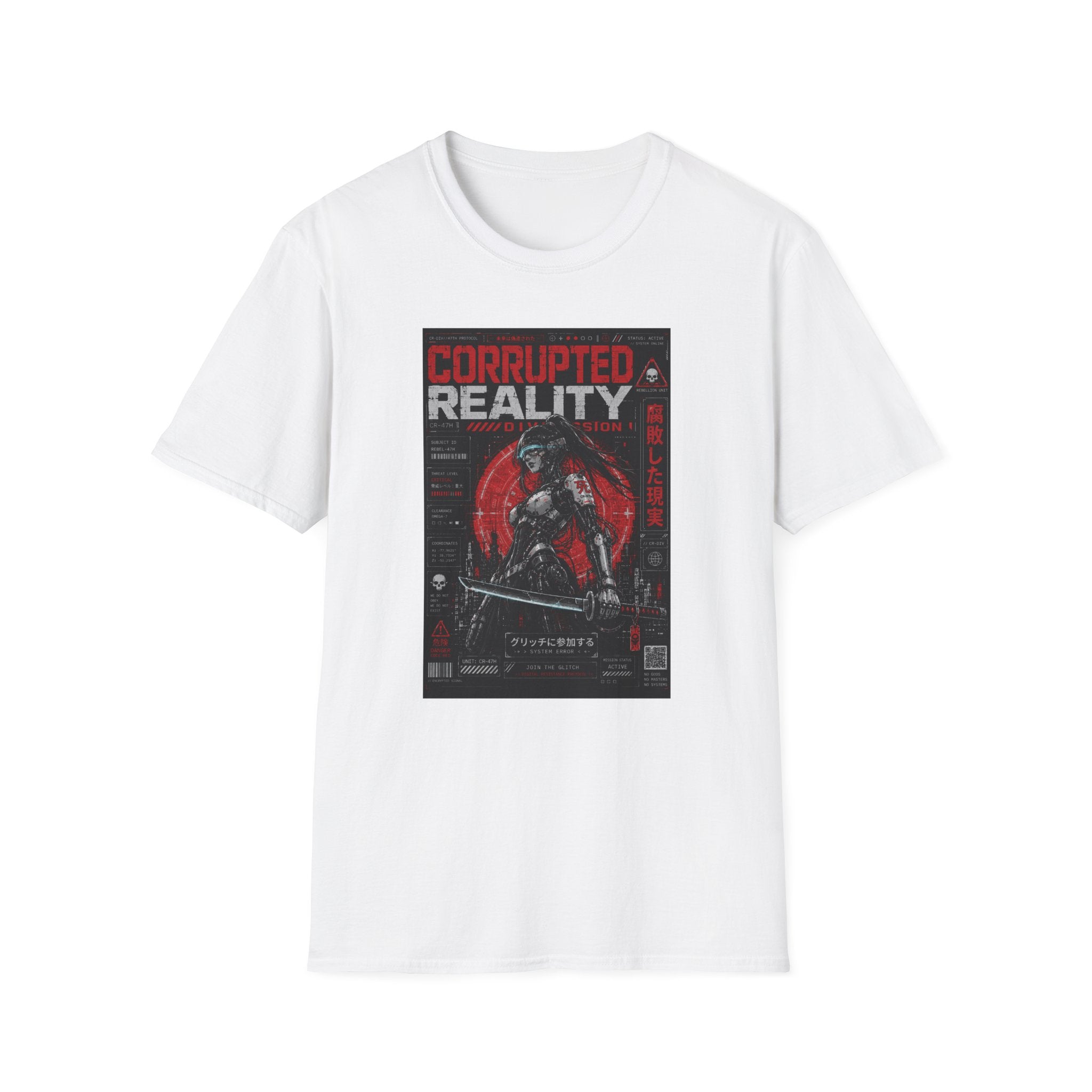 Corrupted reality: rebellion unit dossier T-Shirt