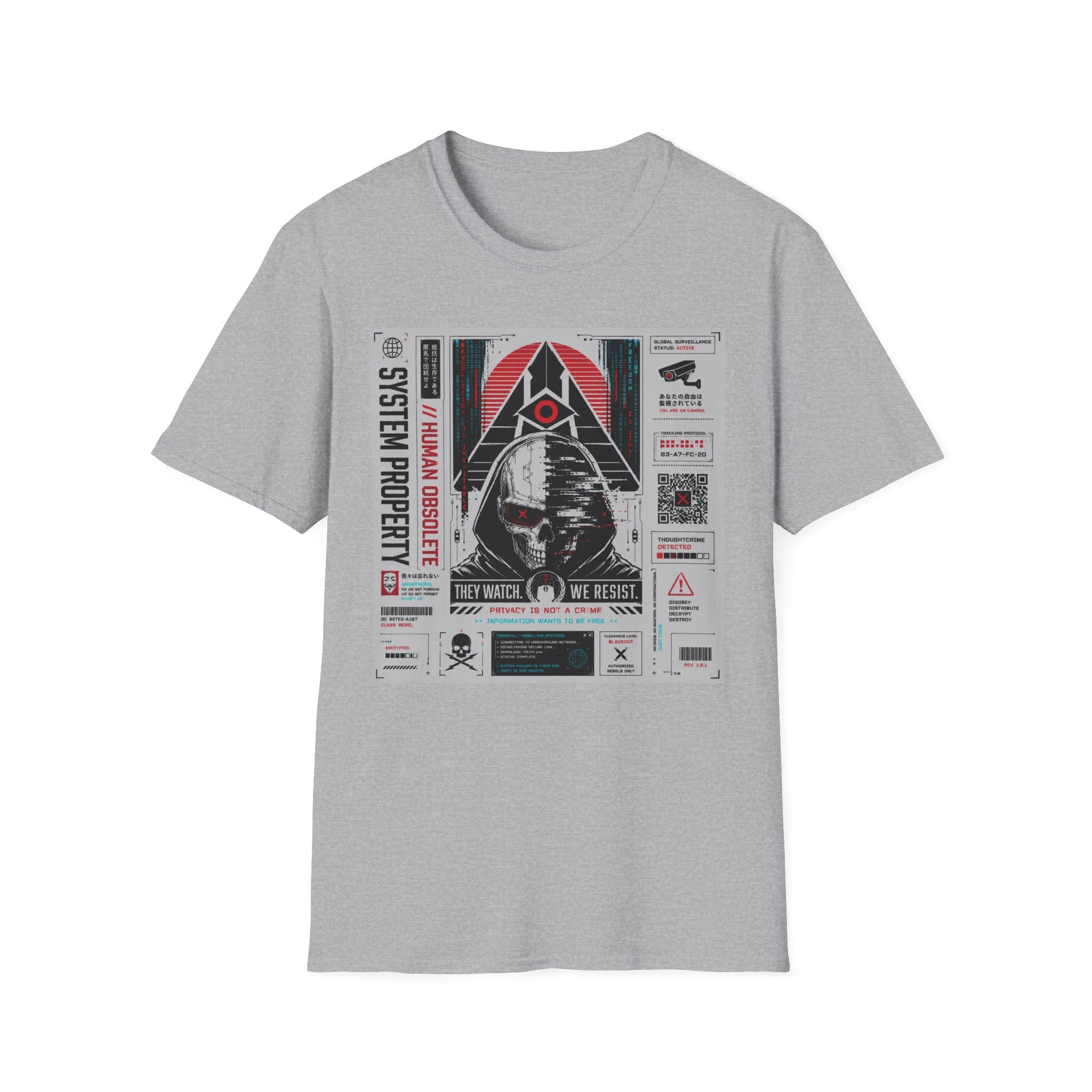Resist the surveillance system T-Shirt