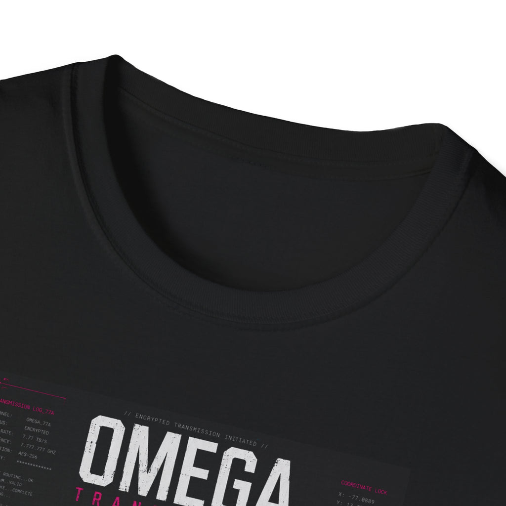 Encrypted transmission: Omega protocol T-Shirt