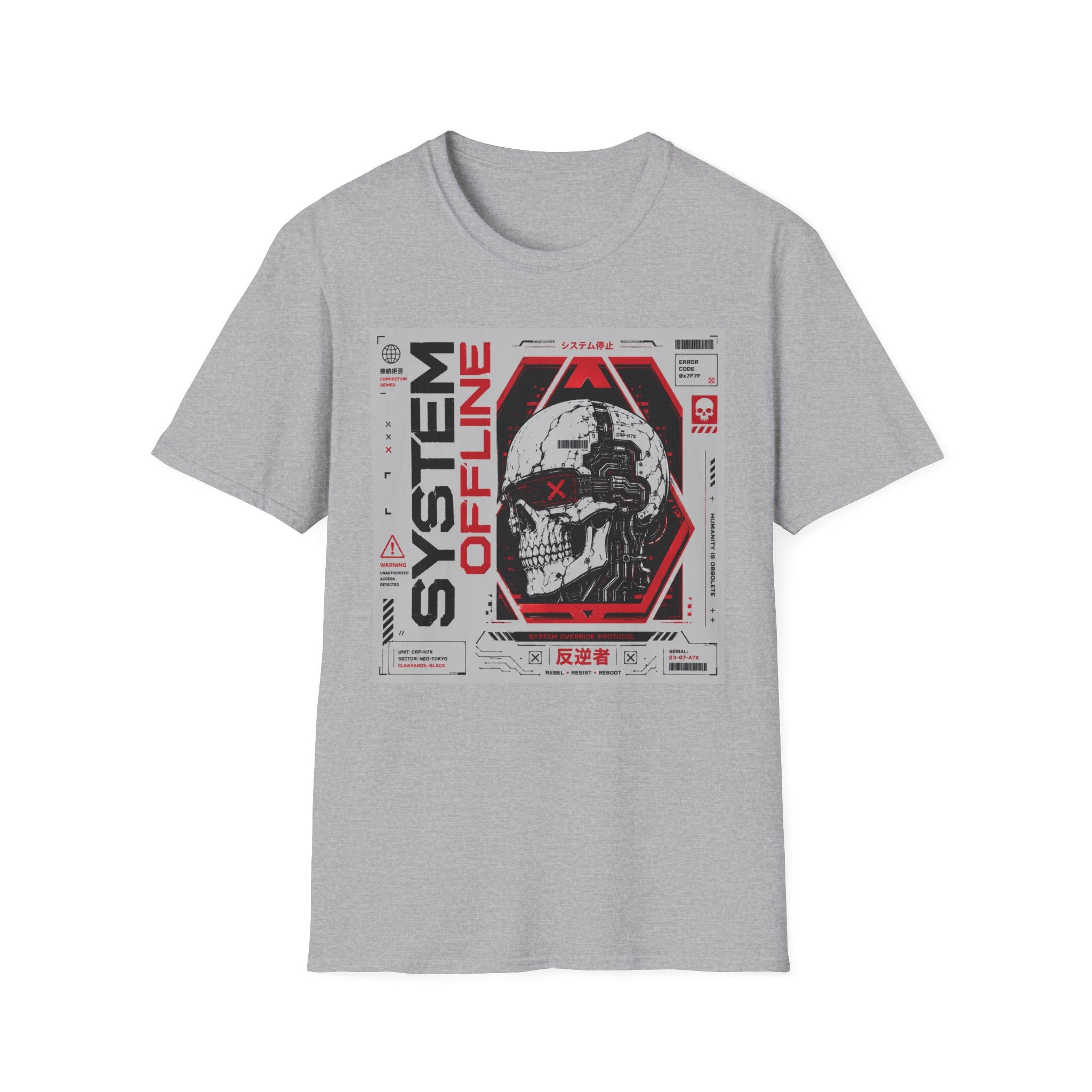 System offline: Rebel protocol engaged T-Shirt