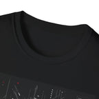 Fractured cybernetic schematic design T-Shirt