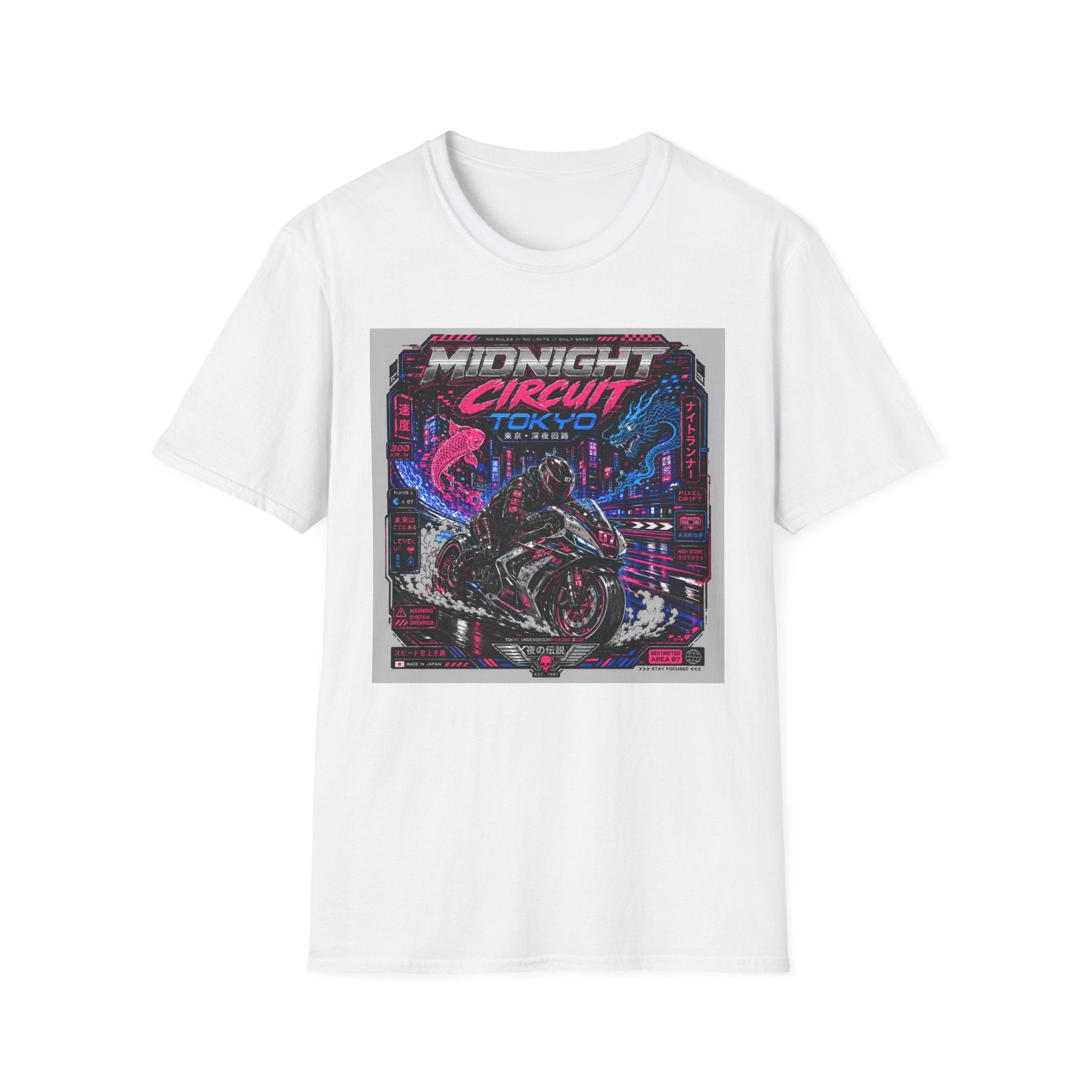 Midnight circuit. Tokyo street racing. T-Shirt