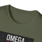 Encrypted transmission: Omega protocol T-Shirt