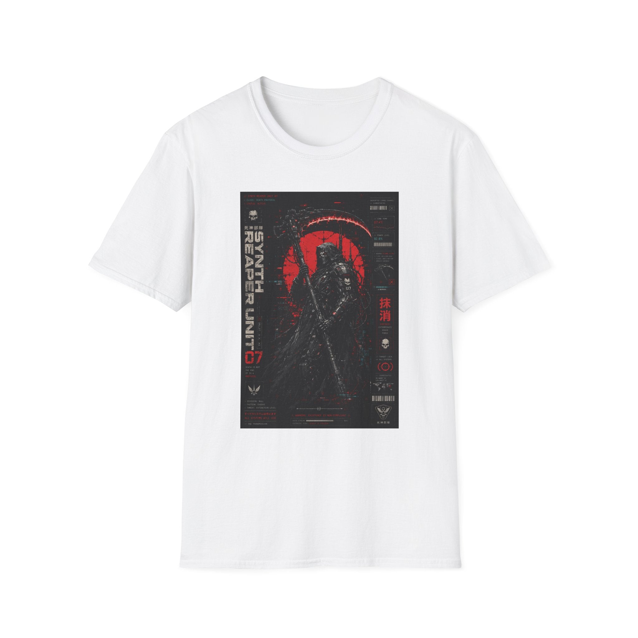 Synth reaper unit in death protocol T-Shirt