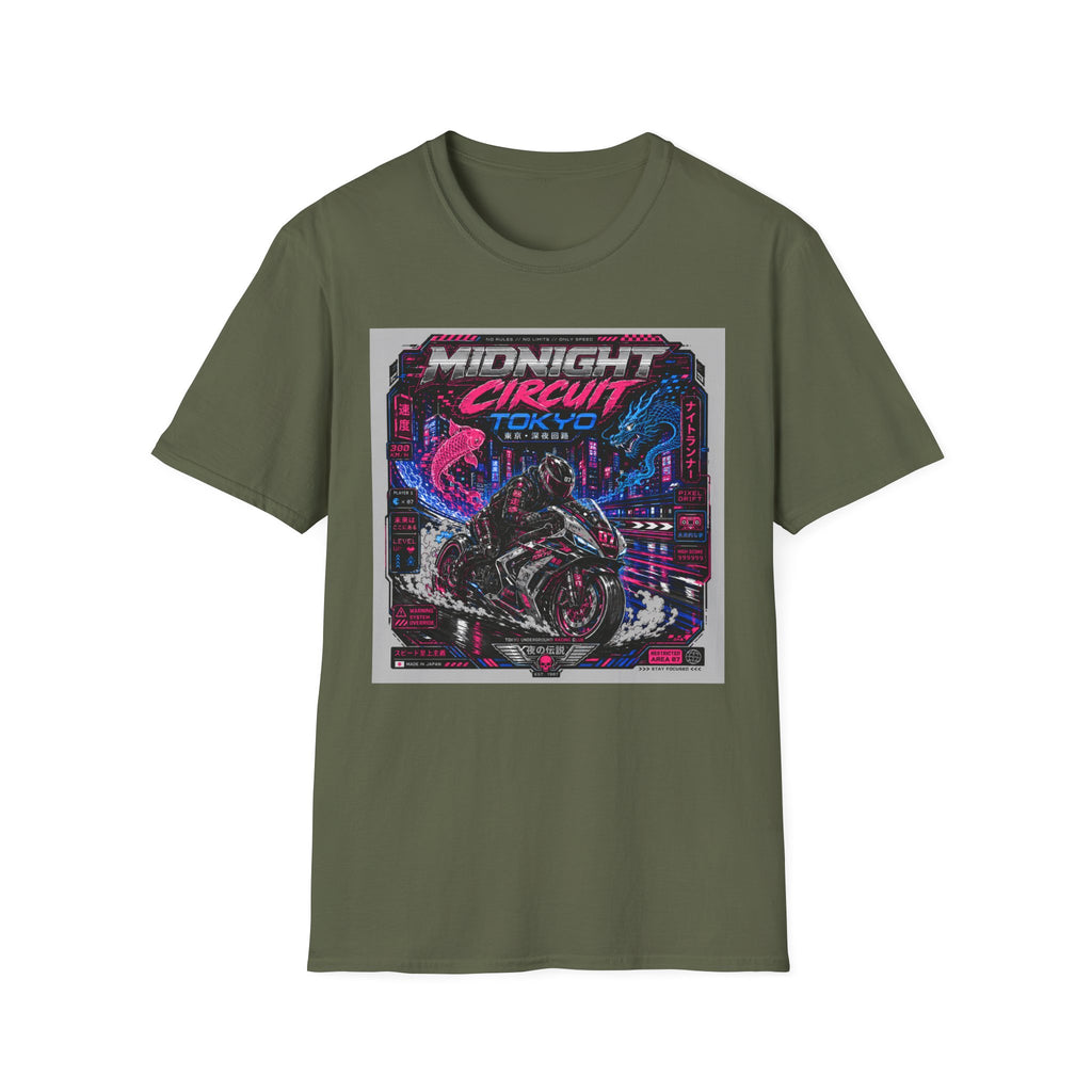 Midnight circuit. Tokyo street racing. T-Shirt