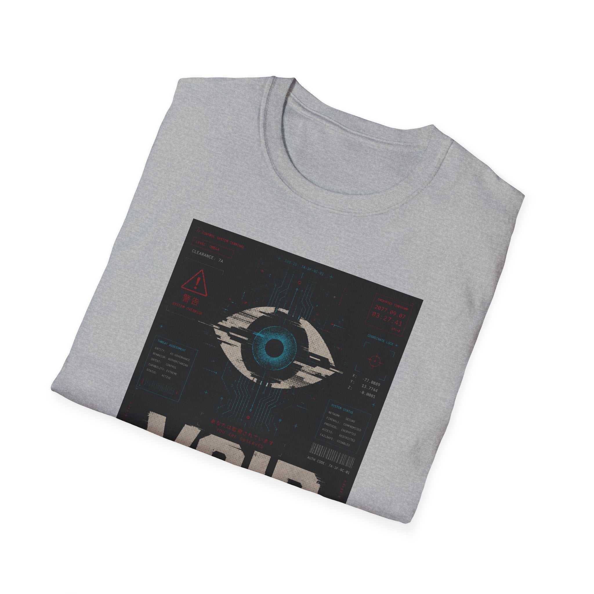 Surveillance system control terminal poster T-Shirt
