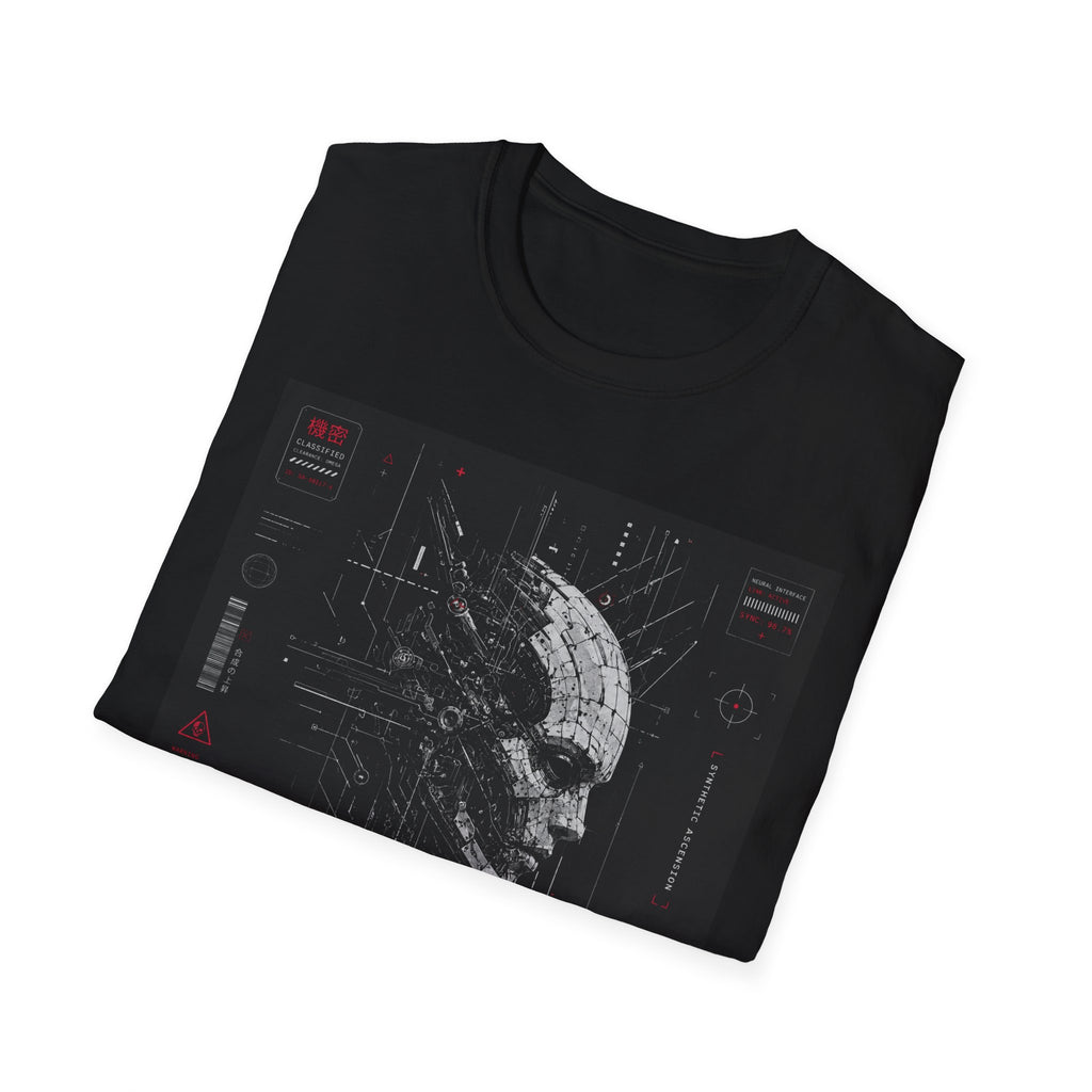 Fractured cybernetic schematic design T-Shirt