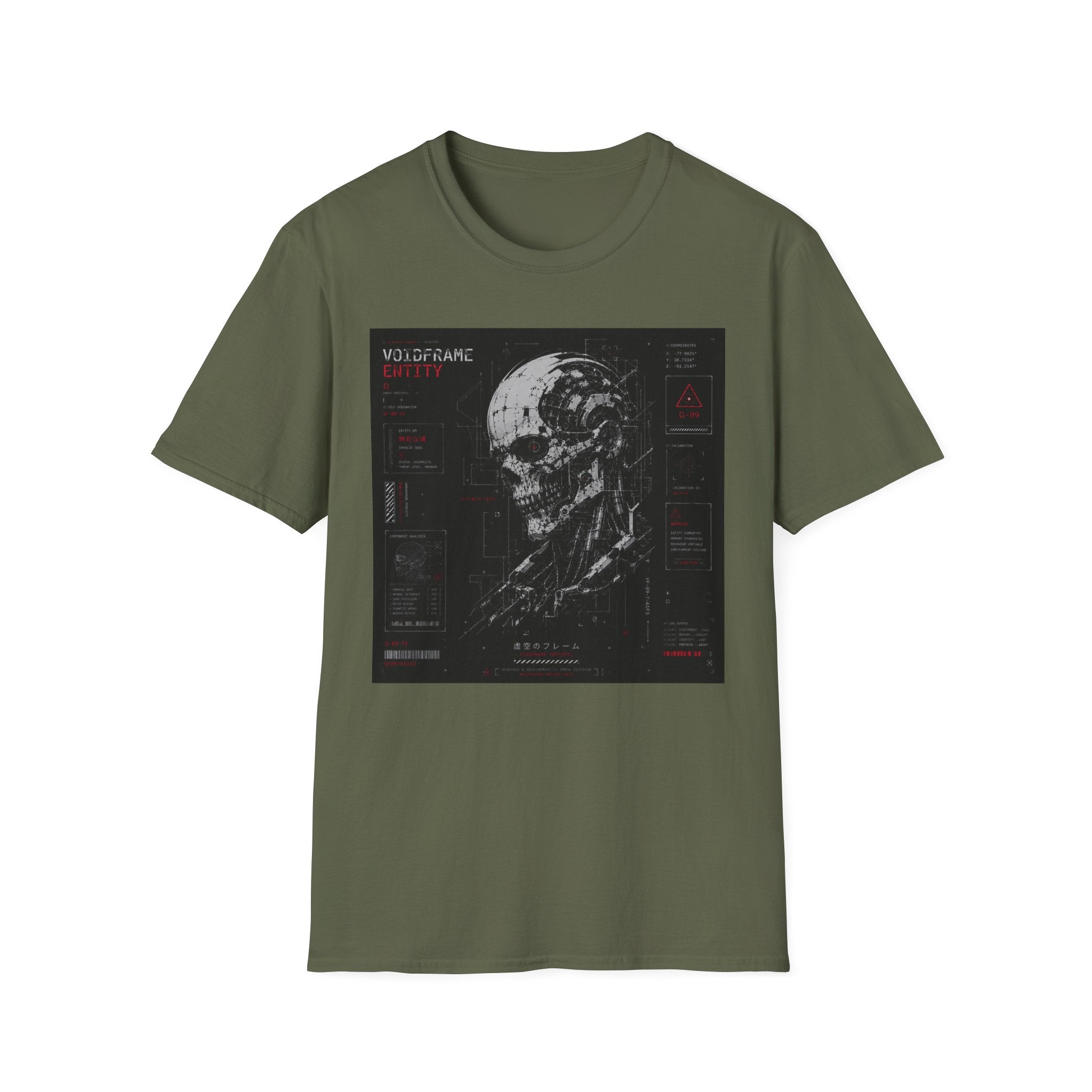 Voidframe entity schematic display T-Shirt