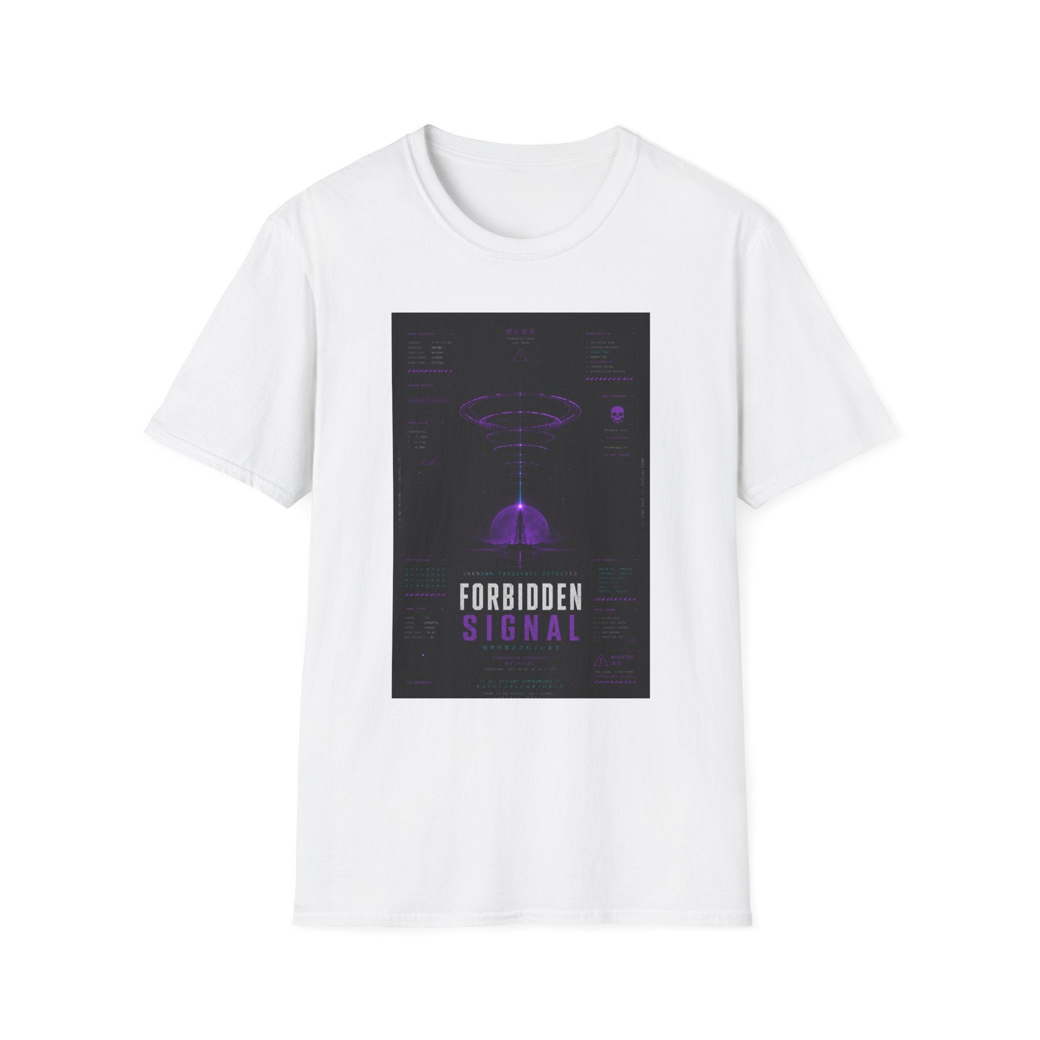 Forbidden signal alert transmission T-Shirt