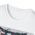 Neon ronin in a digital world T-Shirt