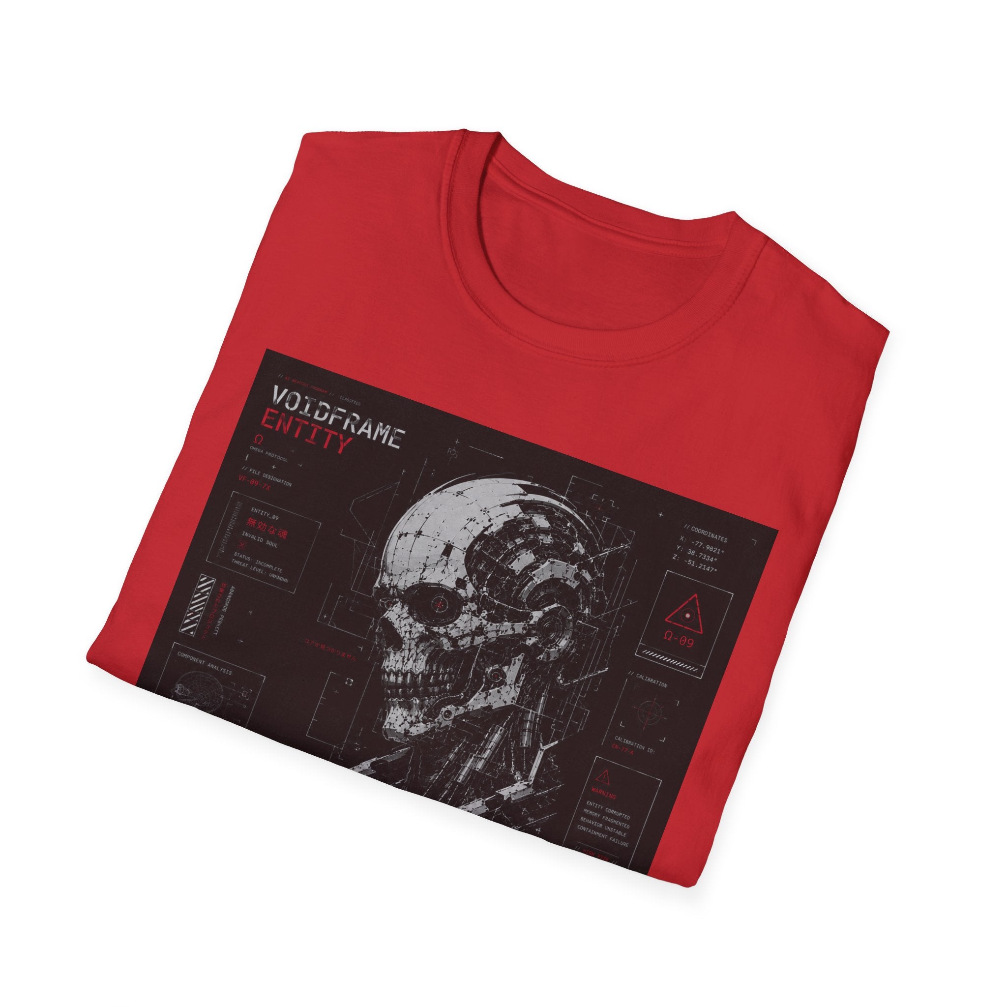 Voidframe entity schematic display T-Shirt