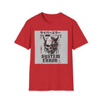 Cyberpunk skull with system errors T-Shirt