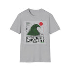 Cyberpunk wave with glitch elements T-Shirt