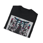 Neon ronin in a digital world T-Shirt