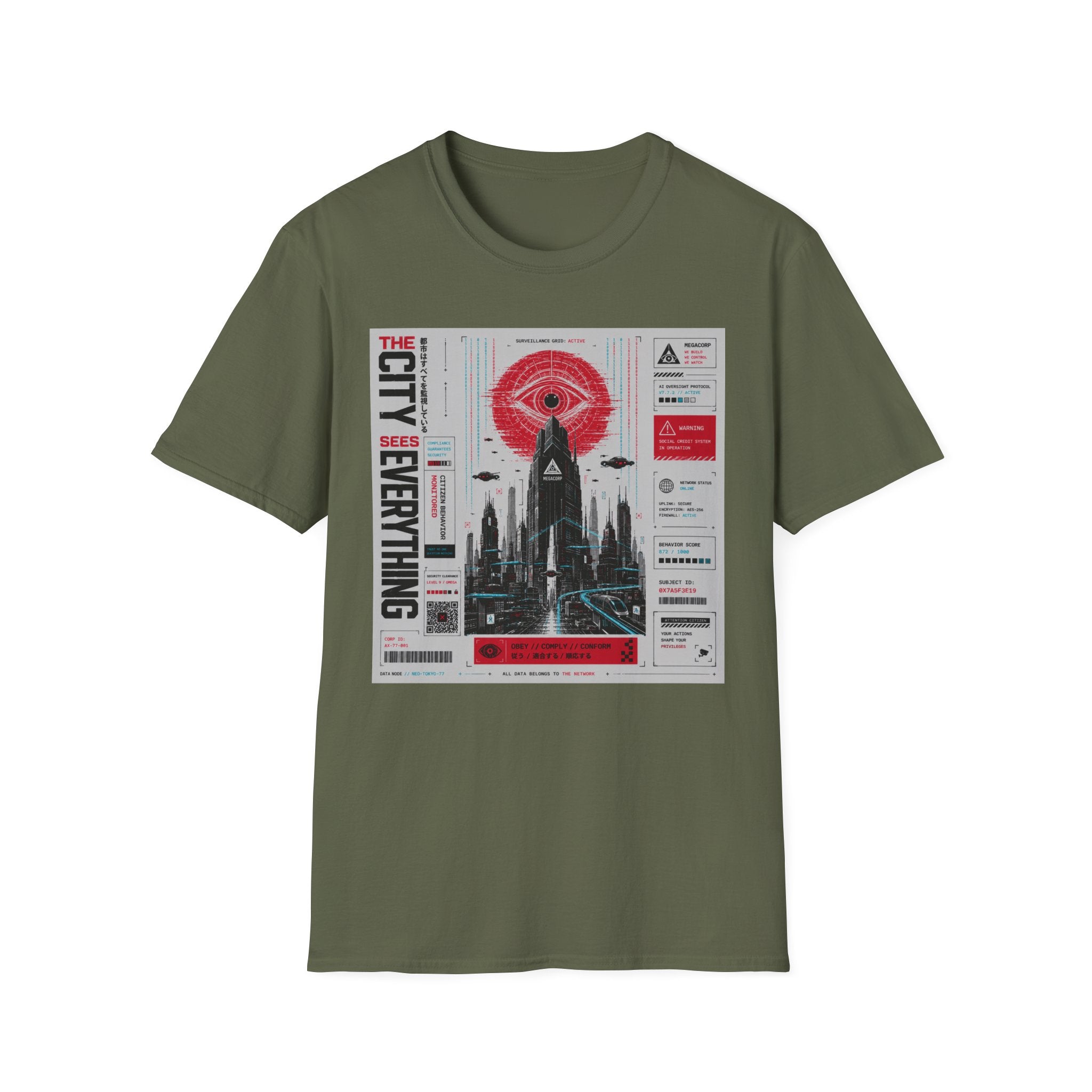 The city sees everything T-Shirt
