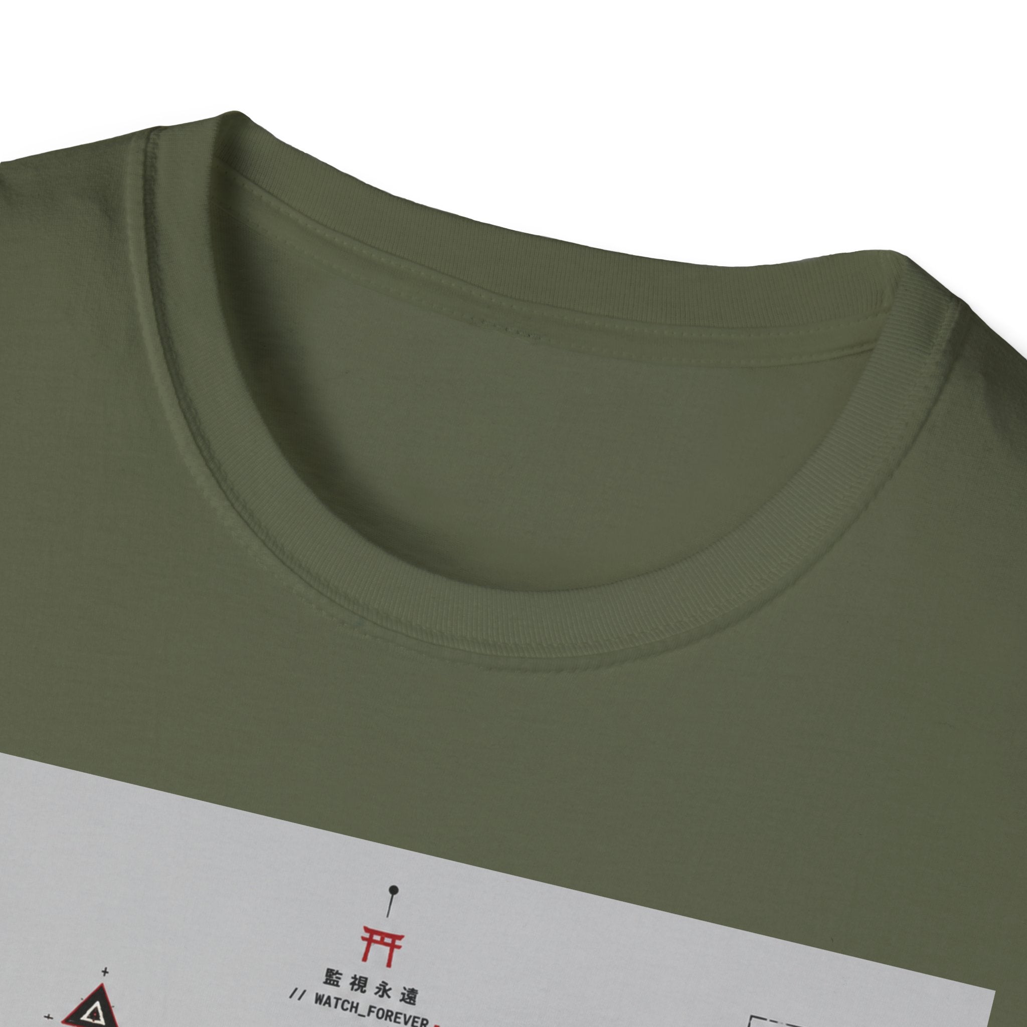 Futuristic ritual circuit interface design T-Shirt