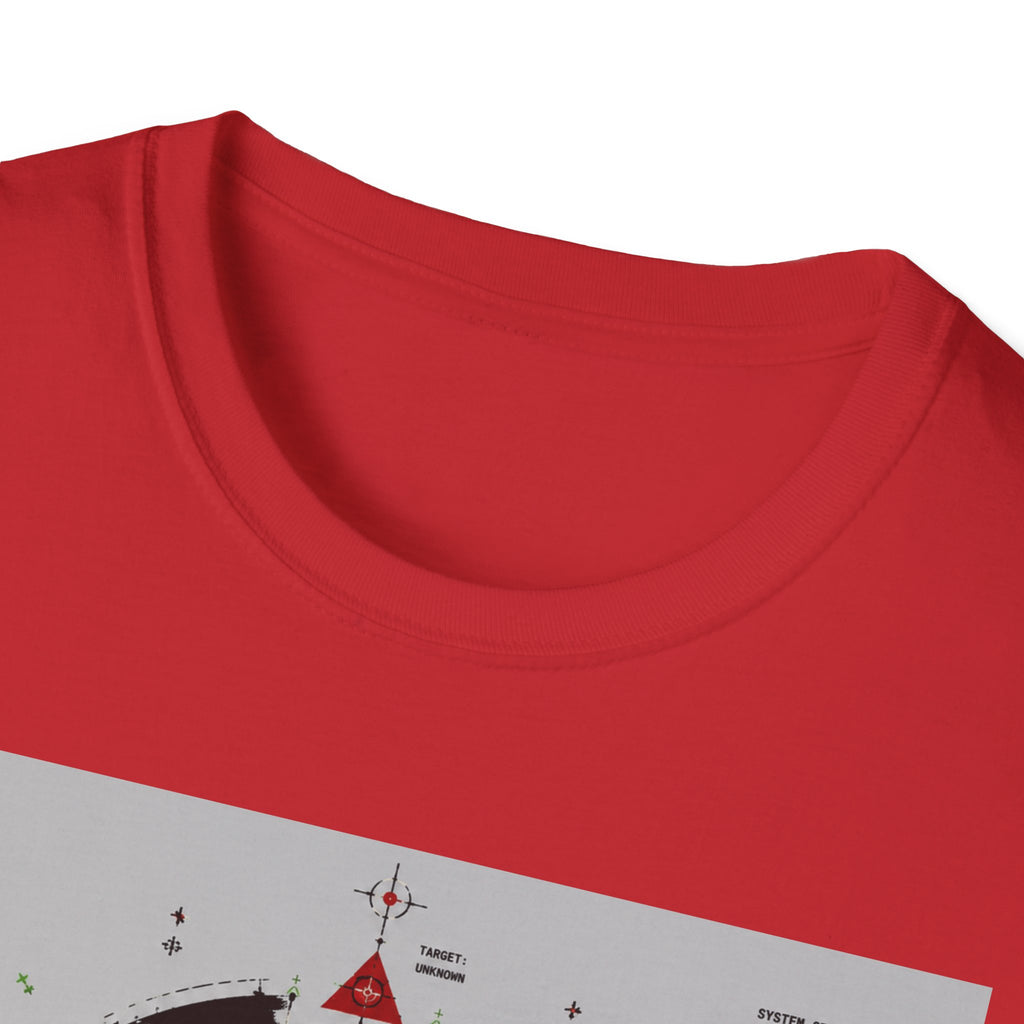 Mechanical skull with targeting interface T-Shirt