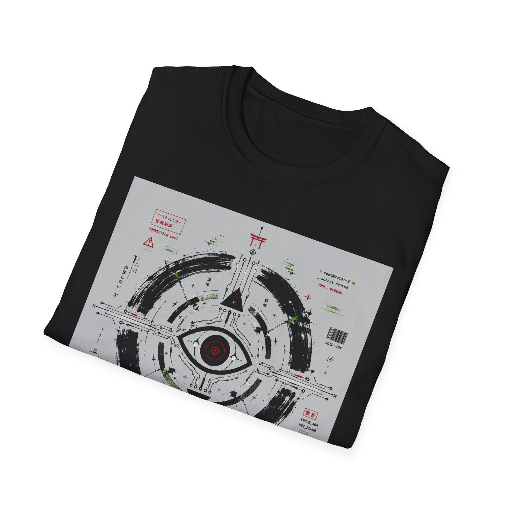 Techno occult eye emblem T-Shirt