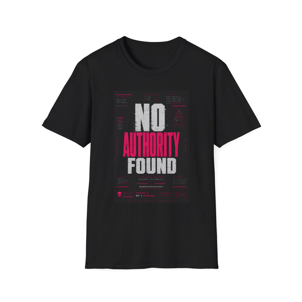 No authority found: system breach T-Shirt