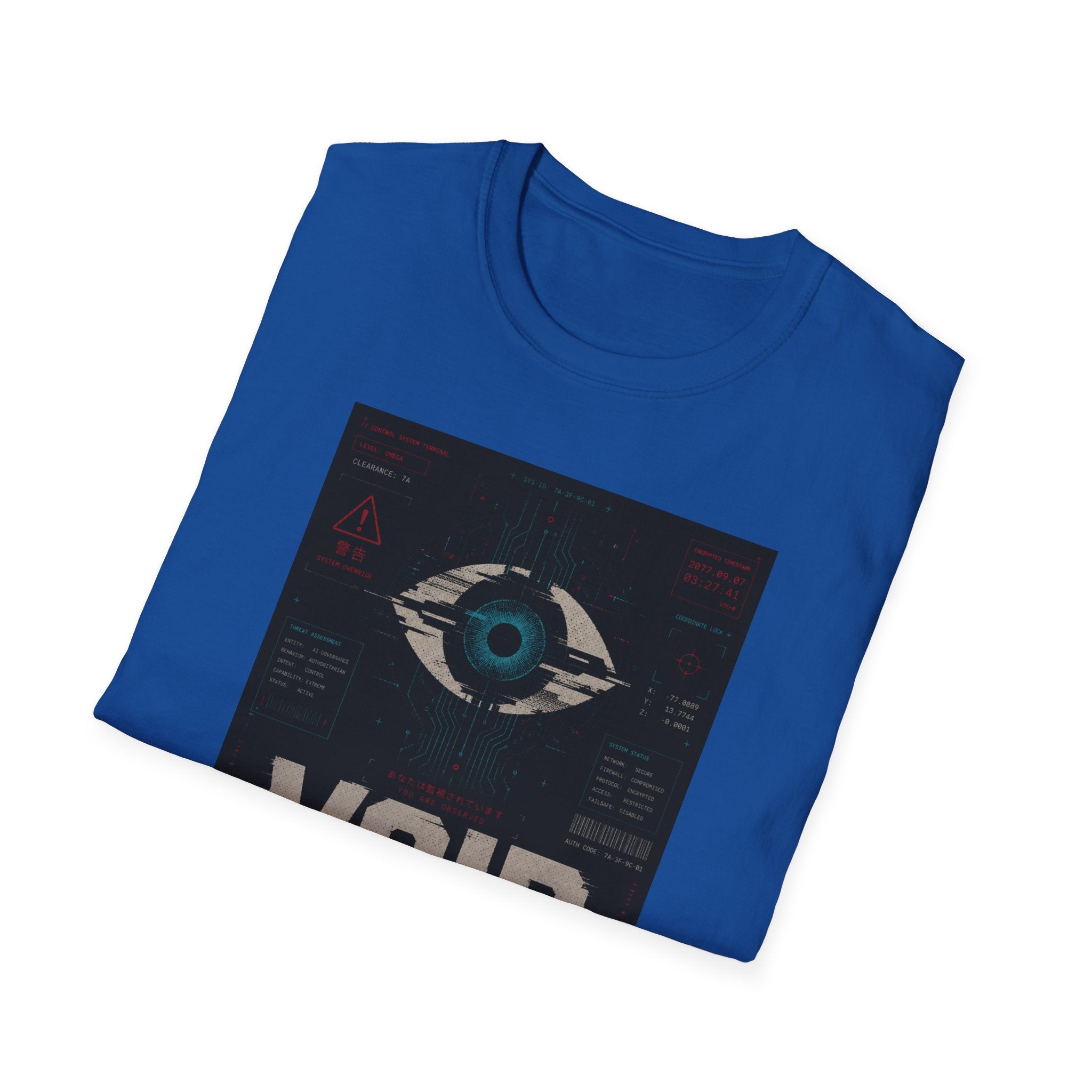 Surveillance system control terminal poster T-Shirt