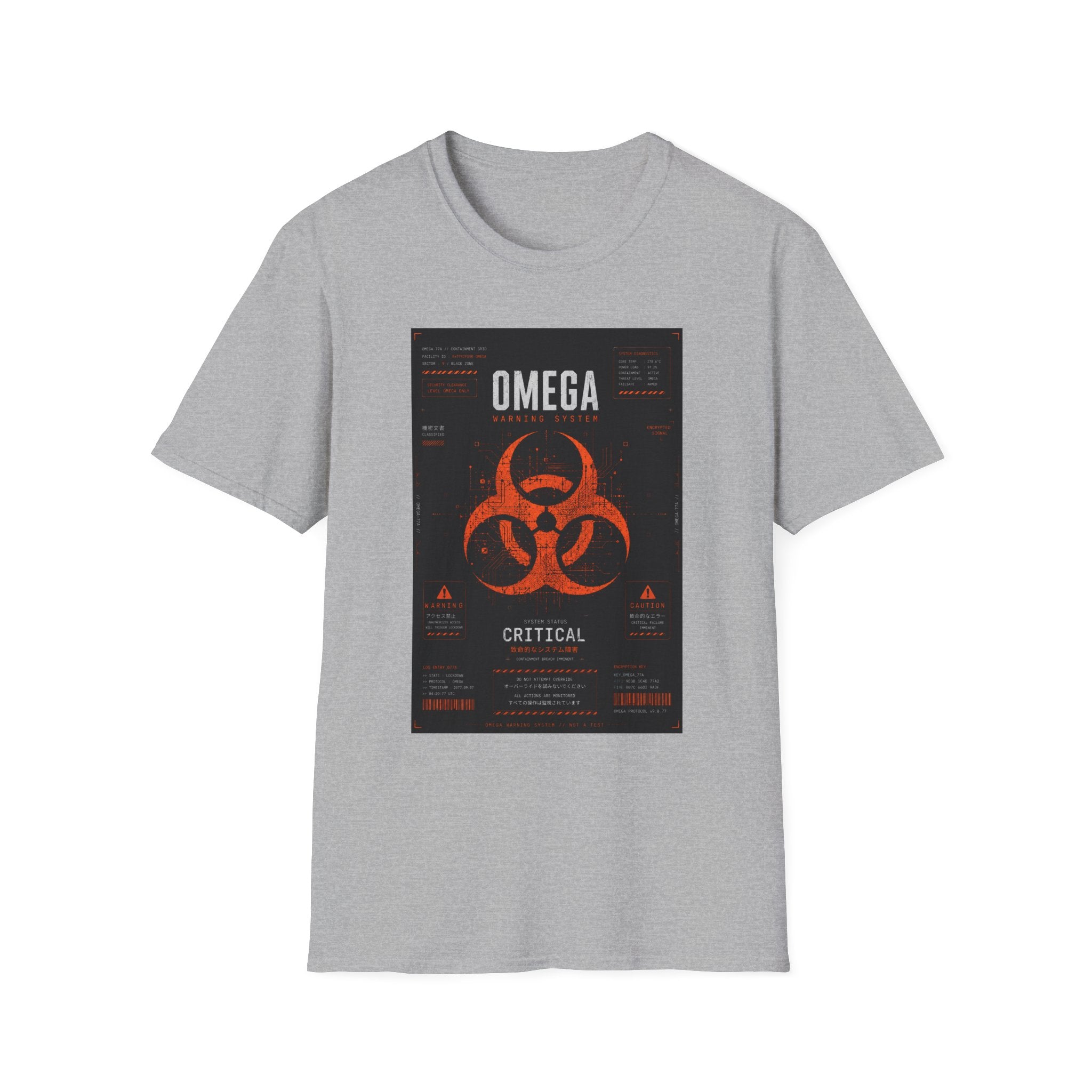 Containment breach warning system alert T-Shirt