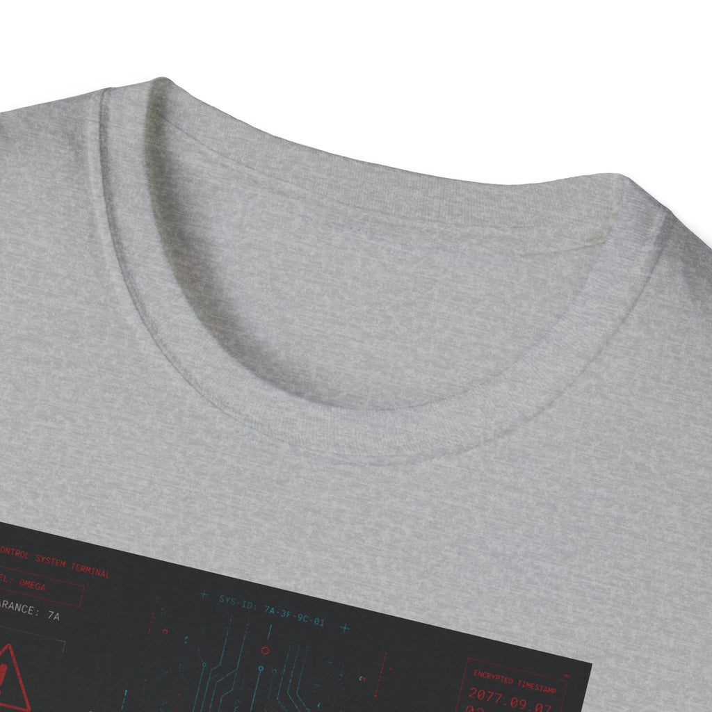 Surveillance system control terminal poster T-Shirt