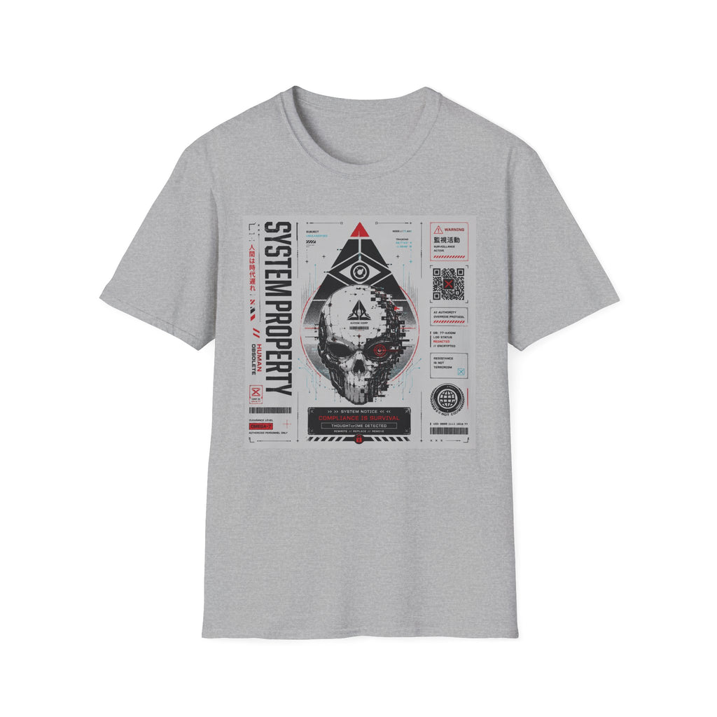 Futuristic surveillance and control design T-Shirt