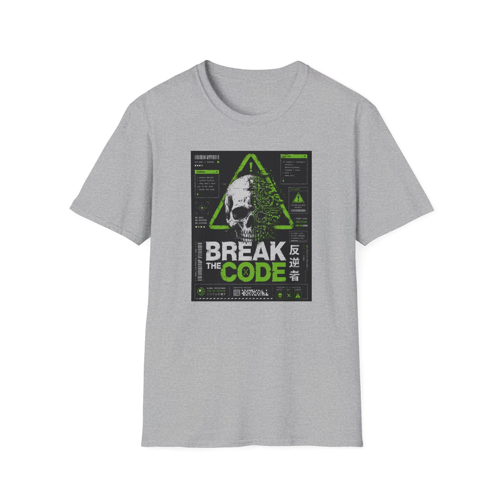 Break the code: cyberpunk resistance T-Shirt