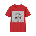 Futuristic ritual circuit interface design T-Shirt