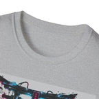 Neon ronin in a digital world T-Shirt