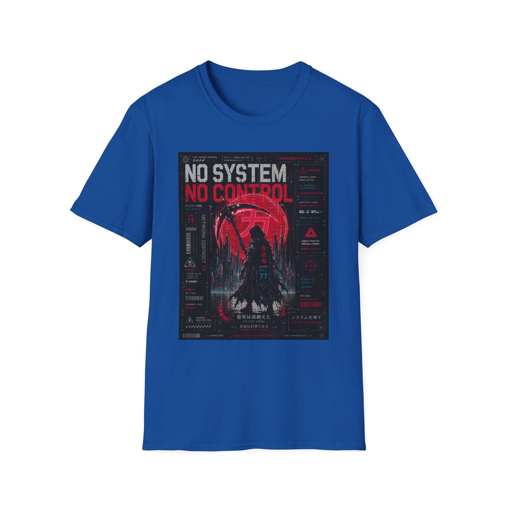 Rebel samurai in a dystopian world T-Shirt