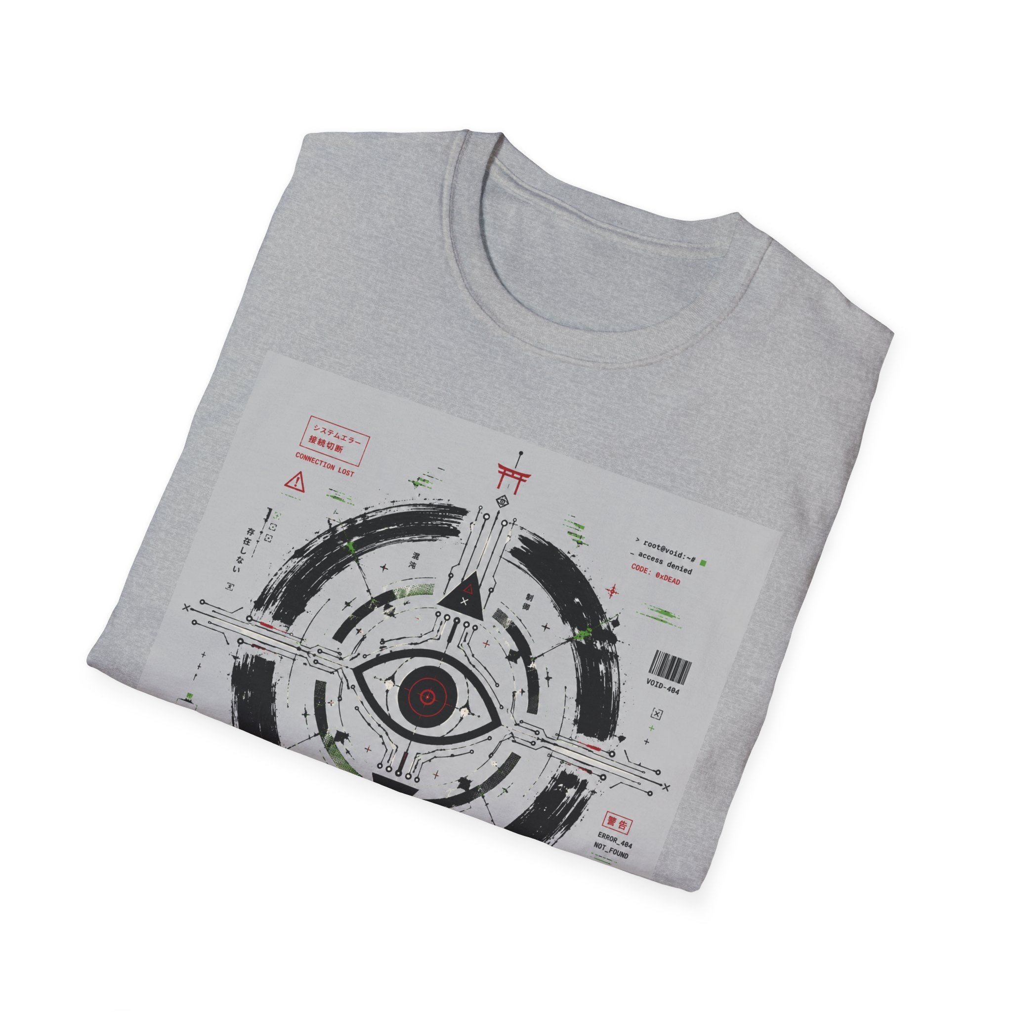 Techno occult eye emblem T-Shirt