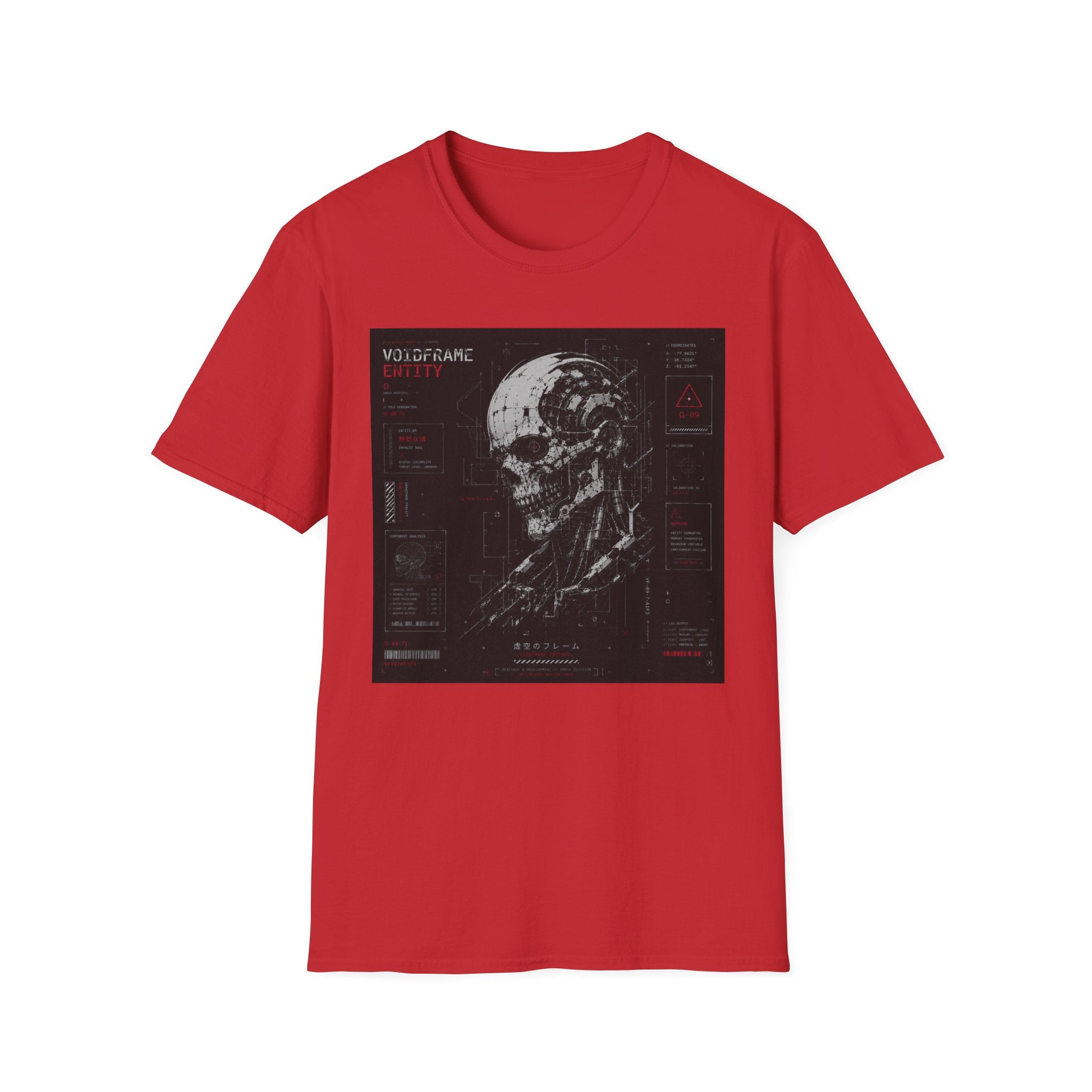 Voidframe entity schematic display T-Shirt