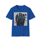 Neon exodus in a dystopian future T-Shirt
