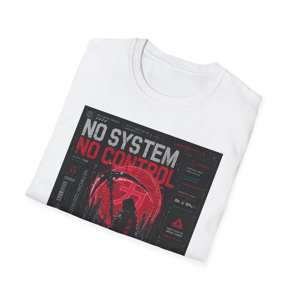 Rebel samurai in a dystopian world T-Shirt