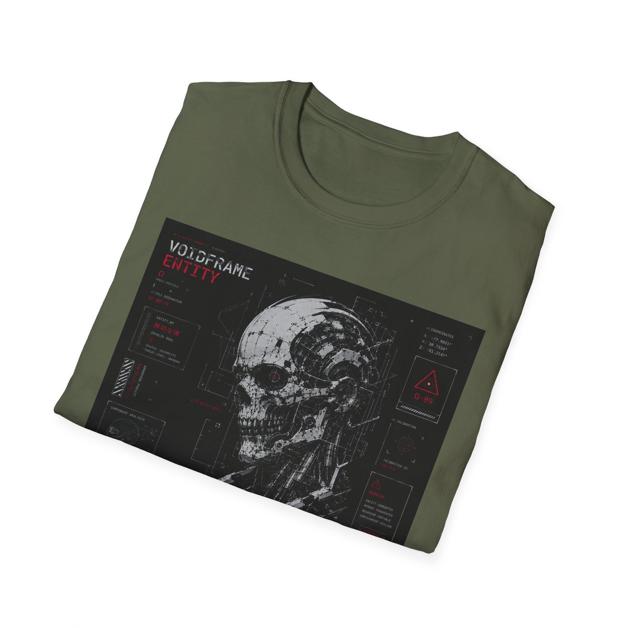 Voidframe entity schematic display T-Shirt