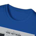 Glitched skull in the void network T-Shirt