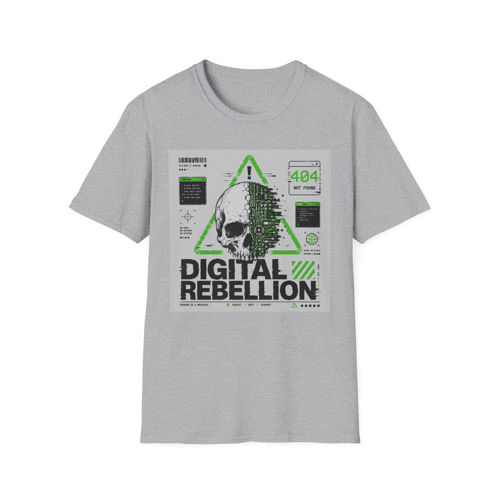 Digital rebellion: break the code T-Shirt