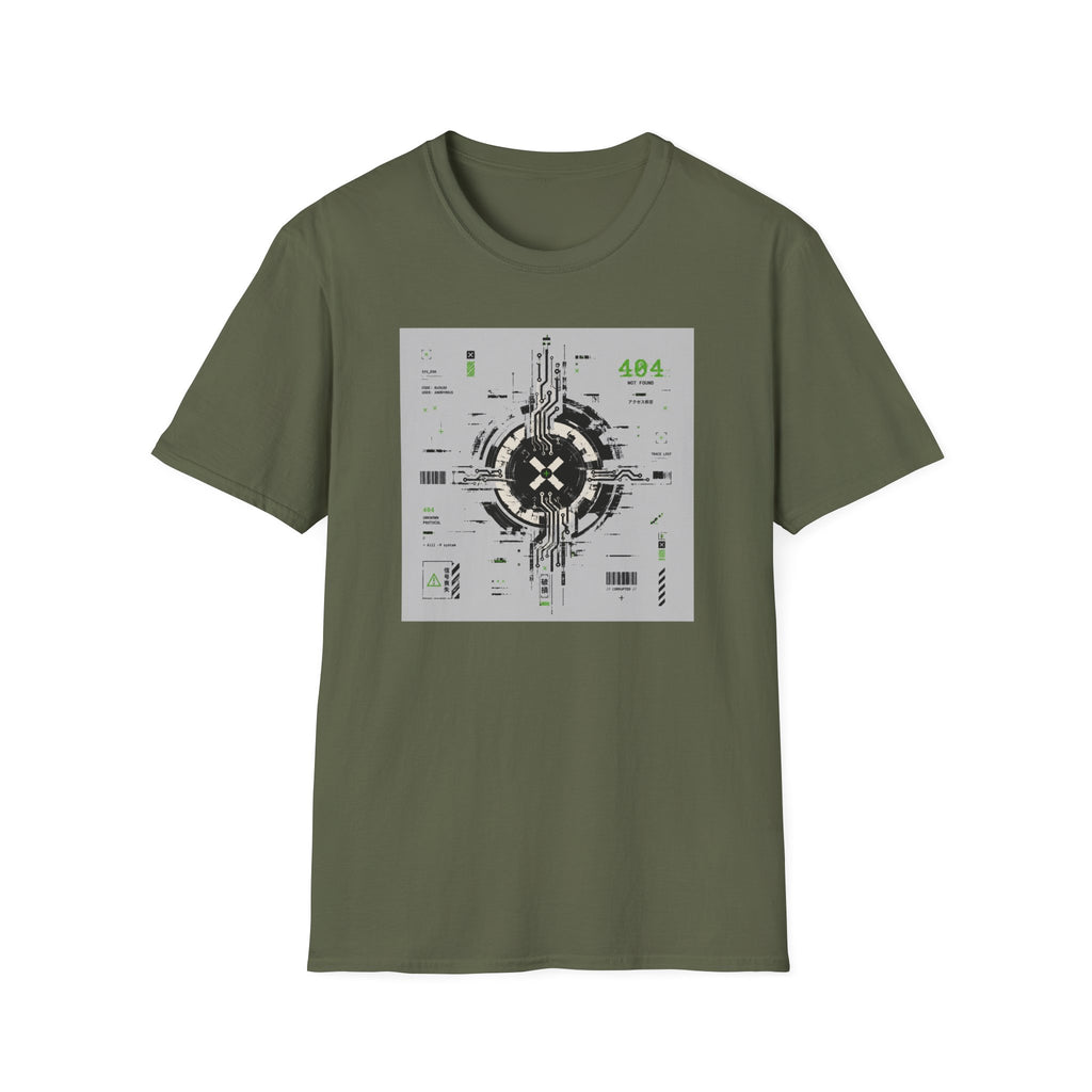 Corrupted cyberpunk system schematic T-Shirt